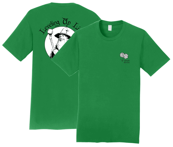 Leveling Up Lives Big Indy Gamer Blood Drive Tshirt