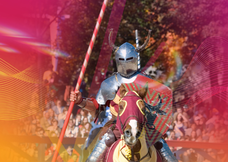 Michigan Renaissance Festival joust