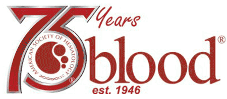 75 Years Blood Logo